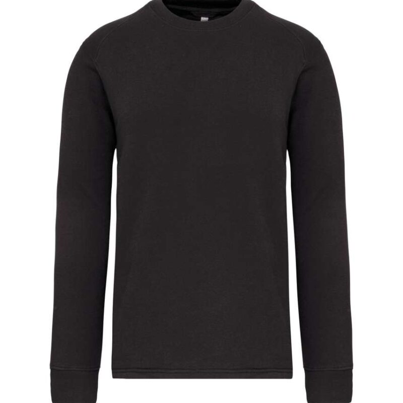 wk4001-dark_grey-a1 Designed To Work SWEATSHIRT με SET-IN SLEEVE - Σκούρο Γκρι