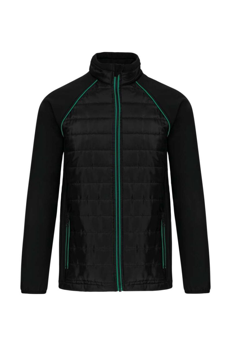 Designed To Work UNISEX DUAL-FABRIC DAYTODAY JACKET - Black/Silver