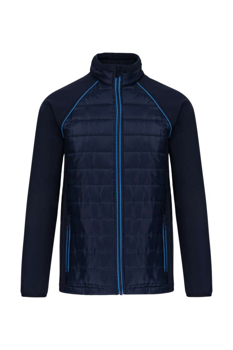 Designed To Work UNISEX DUAL-FABRIC DAYTODAY JACKET - Navy/Silver