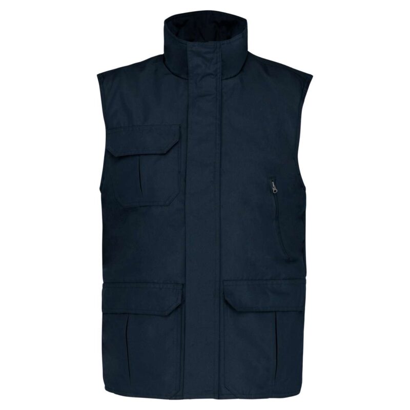 wk630-navy-a1 Designed To Work WORKER - BODYWARMER - Μπλε μαρίν