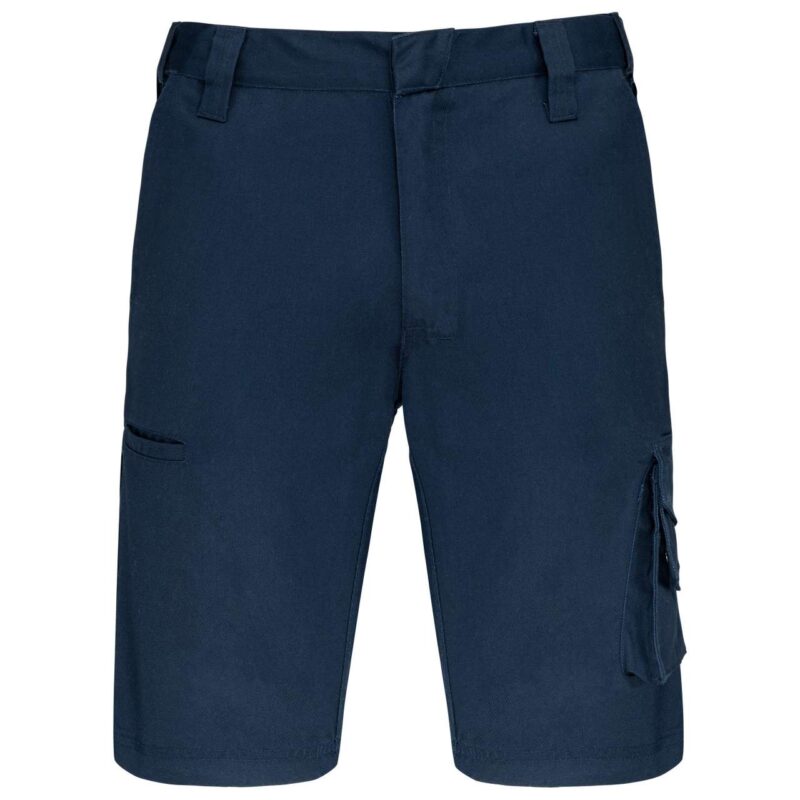Designed To Work MULTIPOCKET WORKWEAR BERMUDA SHORTS - Μπλε μαρίν