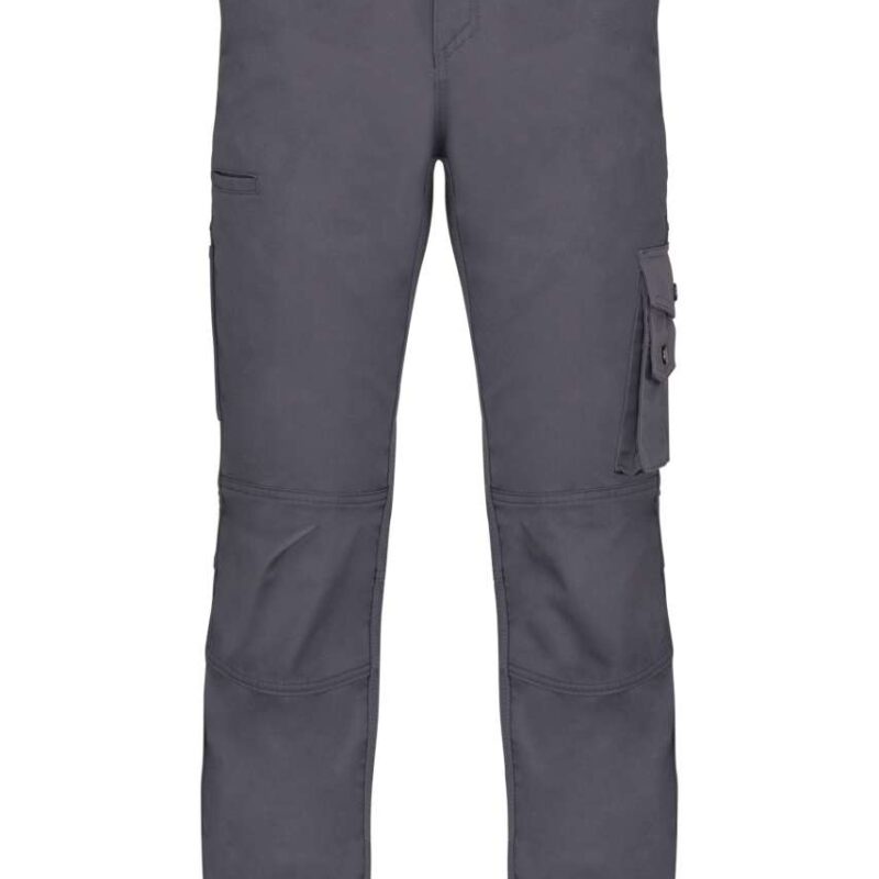 Designed To Work SOL'S MULTI POCKET WORKWEAR TROUSERS - Convoy Grey