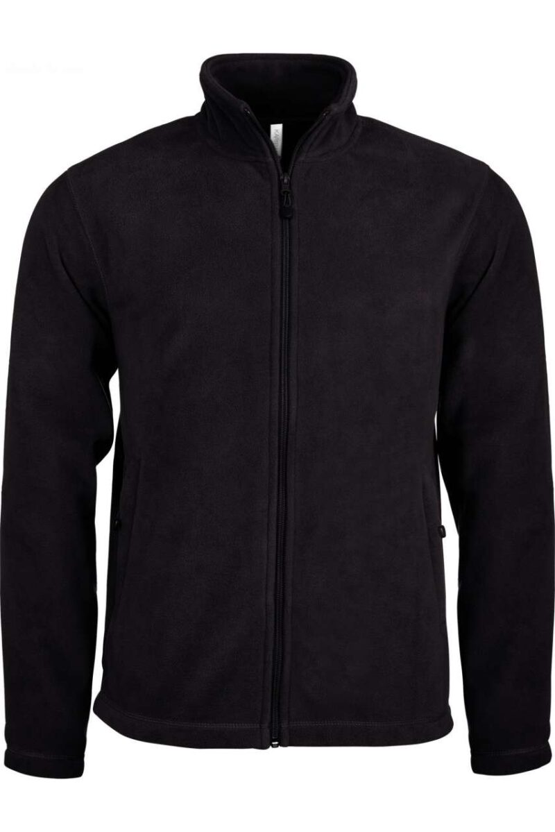 Designed To Work Ζακέτα MICROFLEECE FULL ZIP - Μαύρο