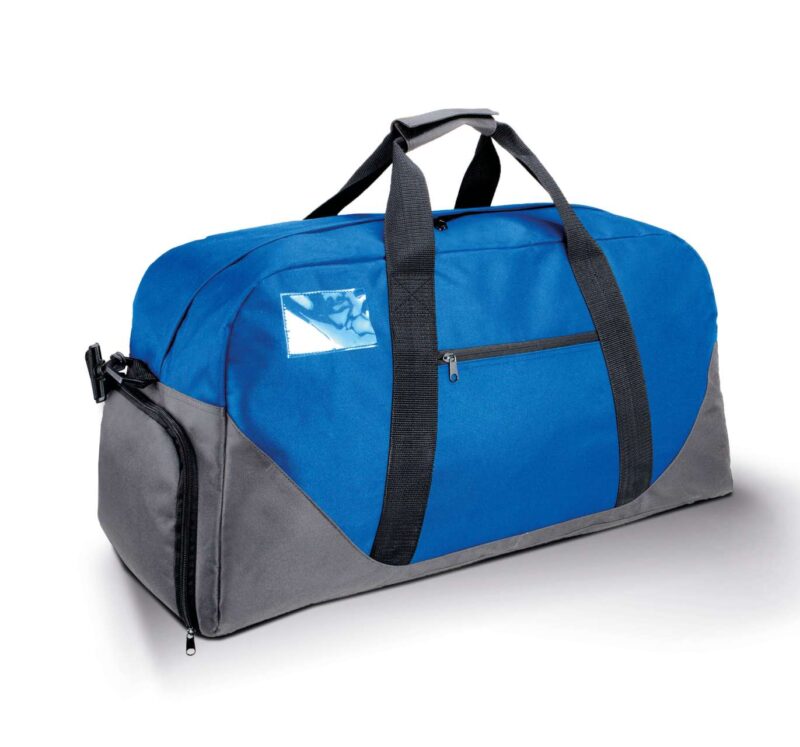 wki0610-royal_blue_dark_grey-a1 Designed To Work TRAVEL BAG - Royal Blue/Dark Grey