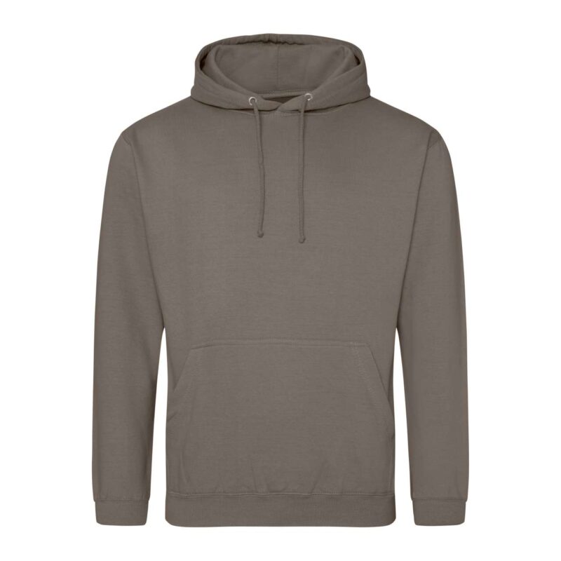awjh001-natural_clay-a1 Just Hoods COLLEGE HOODIE - Natural Clay
