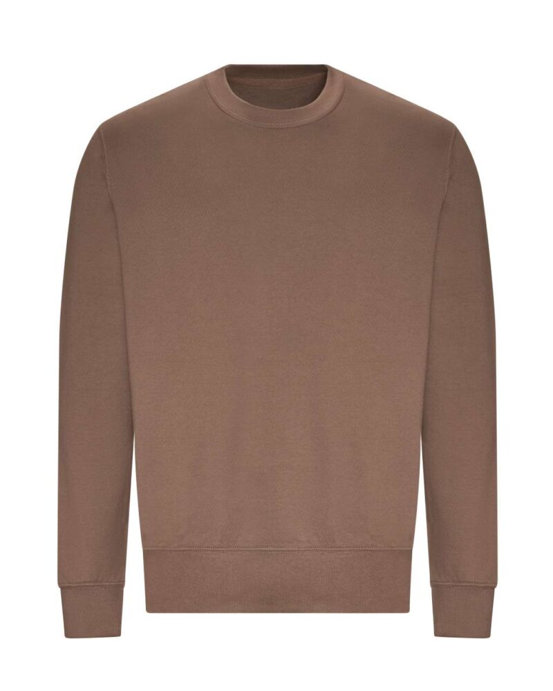 awjh030-mocha_brown-a1 Just Hoods AWDIS SWEAT - Mocha Brown