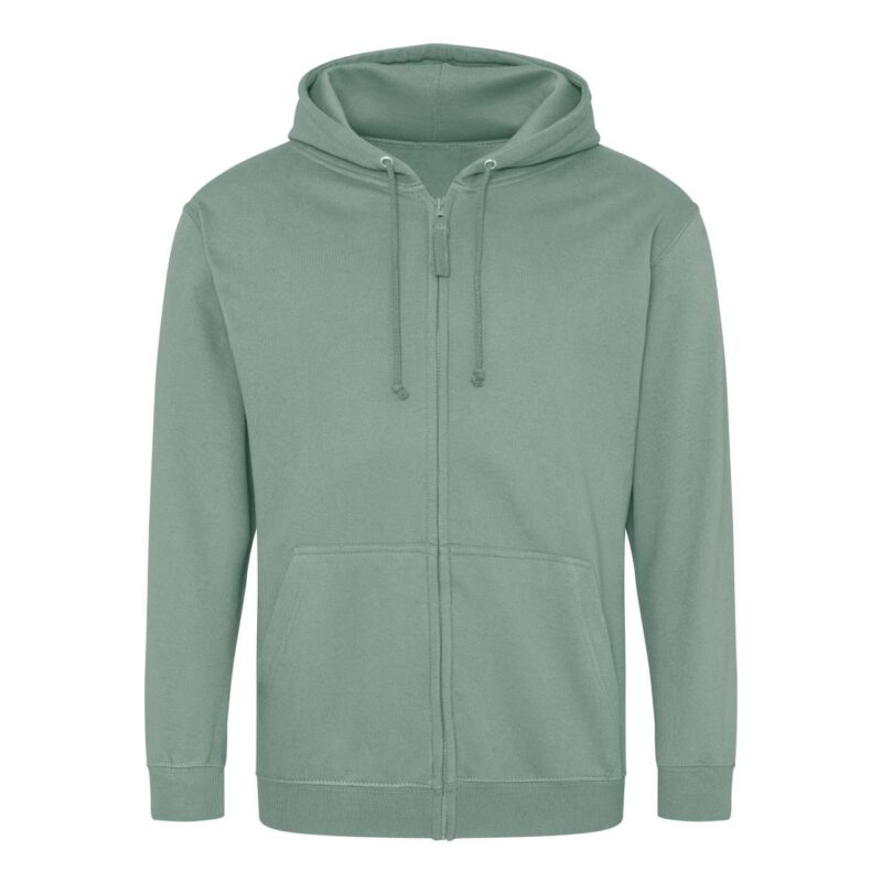 awjh050-dusty_green-a1 Just Hoods ZOODIE - Dusty Green