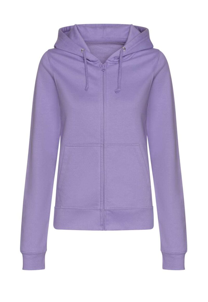 awjh050f-digital_lavender-a1 Just Hoods WOMEN'S COLLEGE ZOODIE - Digital Lavender