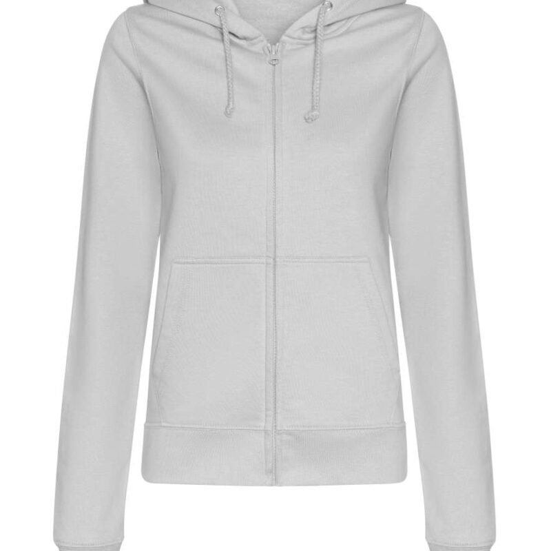 awjh050f-heather_grey-a1 Just Hoods WOMEN'S COLLEGE ZOODIE - 75% Βαμβάκι/25% Πολυεστέρας