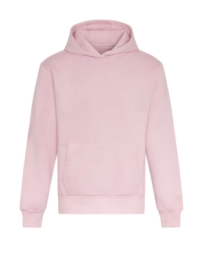 awjh120-baby_pink-a1 Just Hoods SIGNATURE HEAVYWEIGHT HOODIE - Ροζ του μωρού