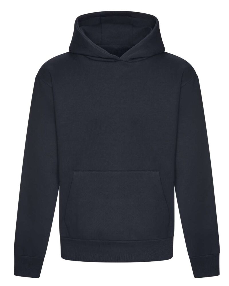 awjh120-new_french_navy-a1 Just Hoods SIGNATURE HEAVYWEIGHT HOODIE - New French Navy