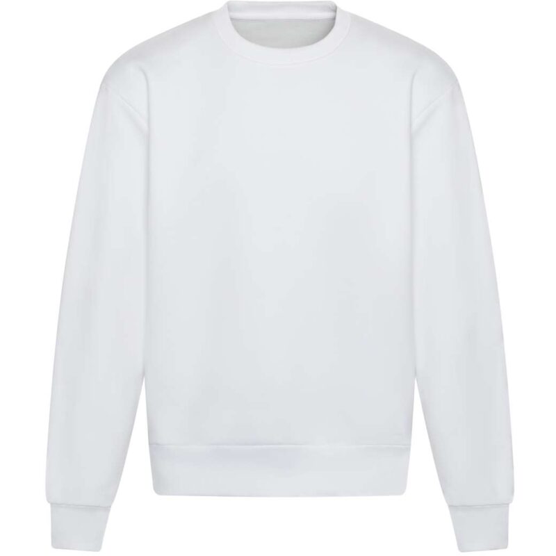 Just Hoods SIGNATURE HEAVYWEIGHT SWEAT - Αρκτικό Λευκό