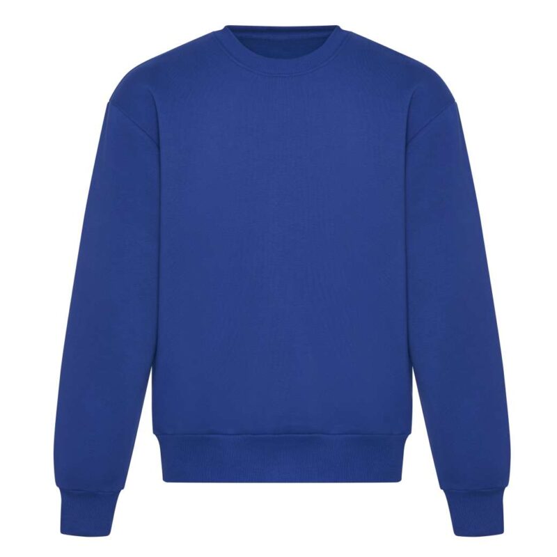 Just Hoods SIGNATURE HEAVYWEIGHT SWEAT - Bright Royal