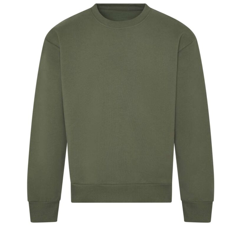 Just Hoods SIGNATURE HEAVYWEIGHT SWEAT - Earthy Green