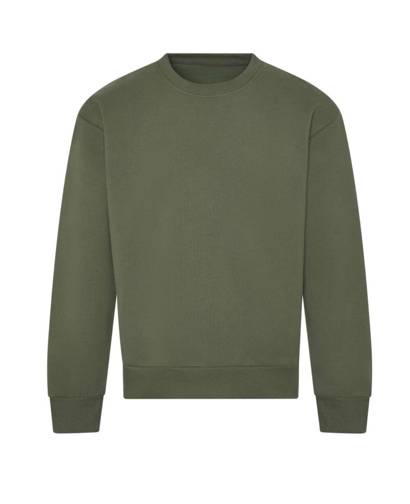awjh123-earthy_green-a1 Just Hoods SIGNATURE HEAVYWEIGHT SWEAT - Earthy Green