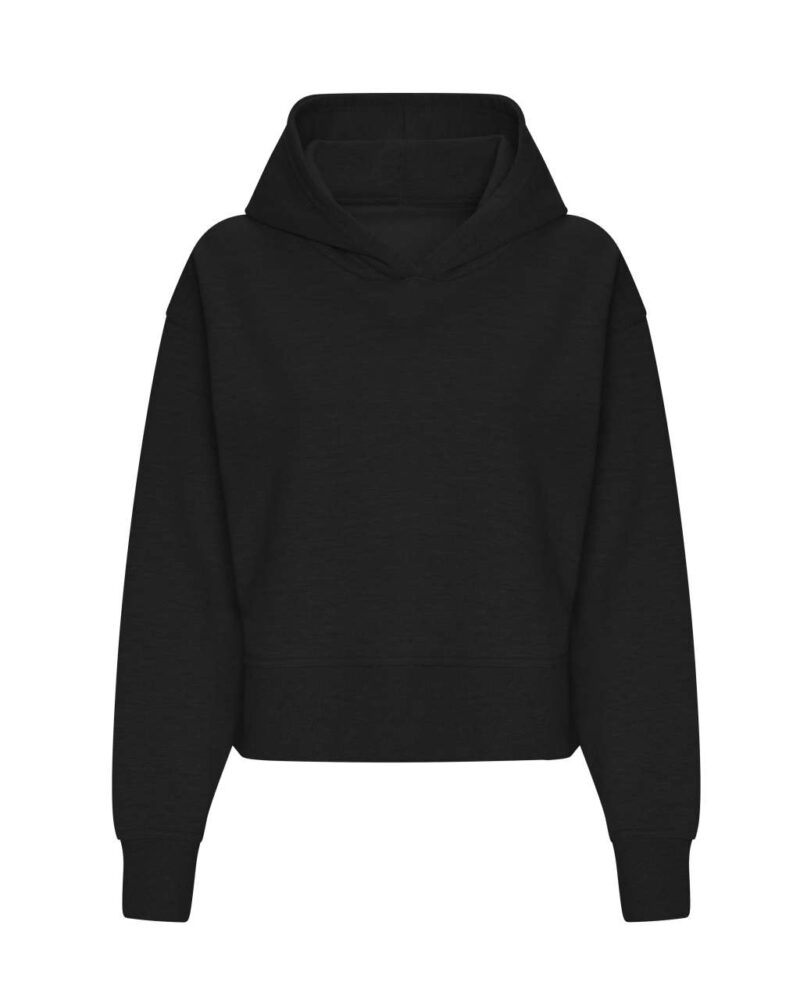 Just Hoods SOL'S HOODIE RELAXED WOMEN - Βαθύ Μαύρο