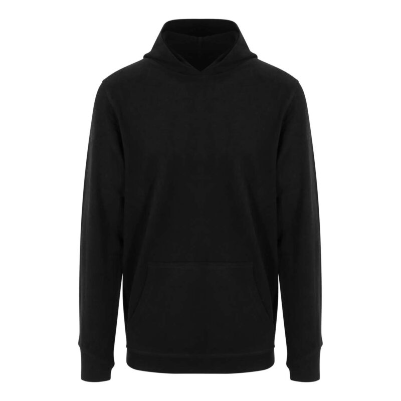 ea041-jet_black-a1 Ecologie CORCOVADO ORGANIC HOODIE - Κατάμαυρο