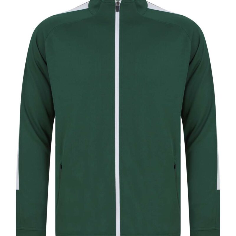 Finden + Hales TOP ADULT KNITTED για TRACKSUIT - Bottle/White