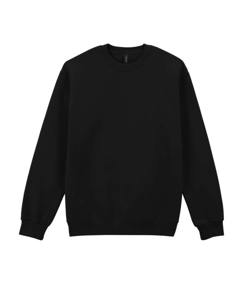 Gildan HAMMER MAXWEIGHT ADULT CREWNECK SWEATSHIRT - Pitch Black