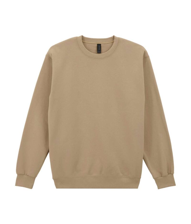 gi19000-tan-a1 Gildan HAMMER MAXWEIGHT ADULT CREWNECK SWEATSHIRT - Ταμπά
