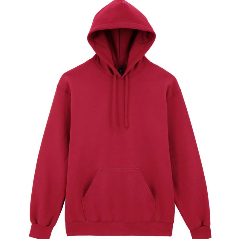 gi19500-cherry_red-a1 Gildan HAMMER MAXWEIGHT ADULT HOODED SWEATSHIRT - Κόκκινο Κεράσι