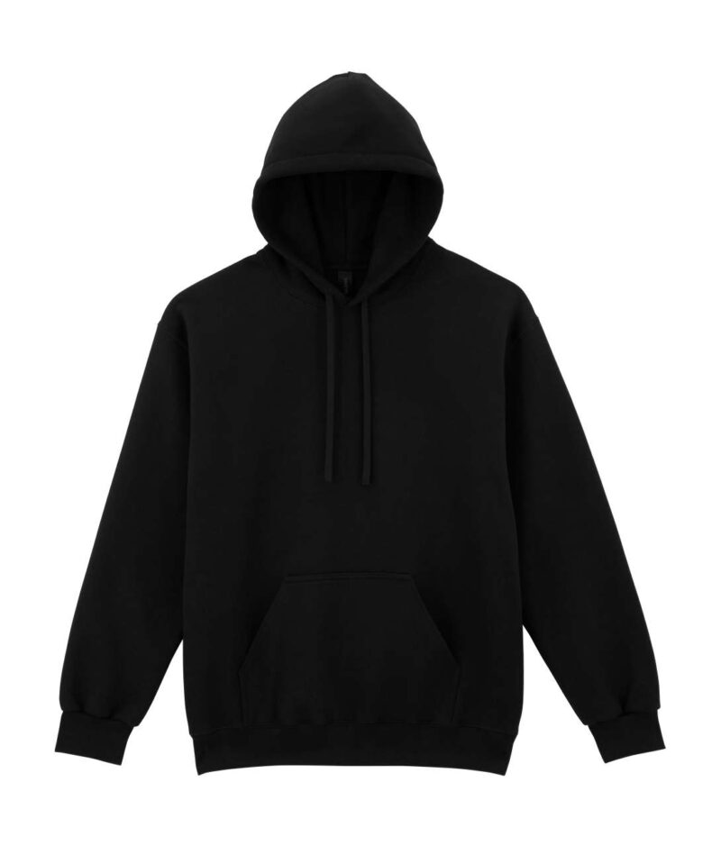 Gildan HAMMER MAXWEIGHT ADULT HOODED SWEATSHIRT - Pitch Black
