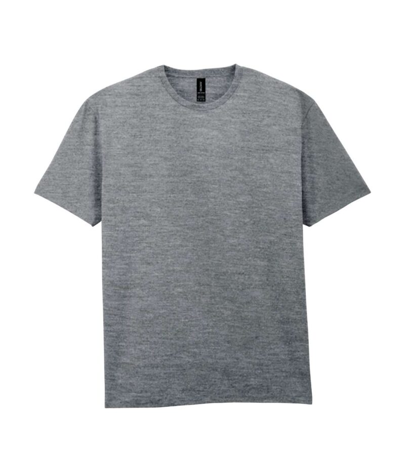 Gildan LIGHT COTTON ADULT T-SHIRT - Γραφίτης Μελανζέ