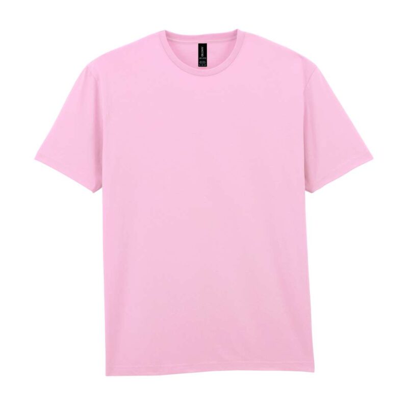 Gildan LIGHT COTTON ADULT T-SHIRT - ανοιχτό ροζ