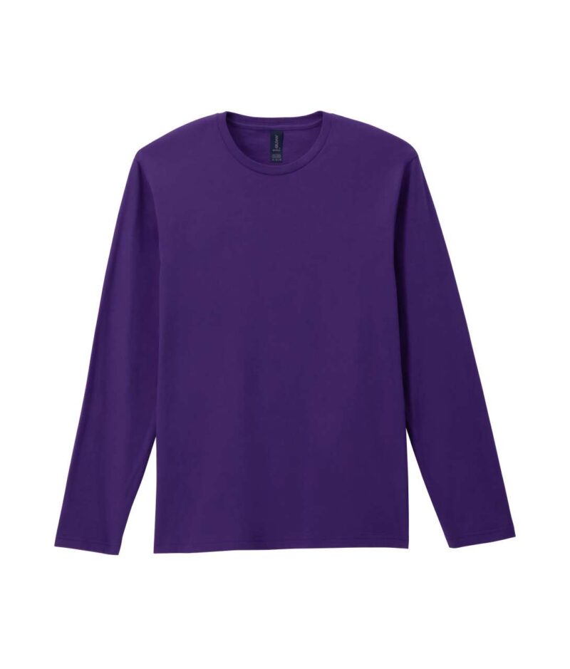 gi64400-fan_dark_purple-a1 Gildan SOFTSTYLE™ ADULT LONG SLEEVE T-SHIRT - Fan Dark Purple