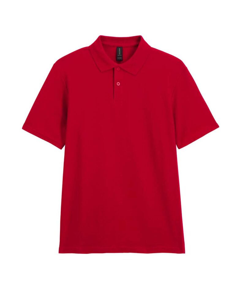 gi64800-cherry_red-a2 Gildan SOFTSTYLE™ ADULT DOUBLE PIQUÉ POLO - Κόκκινο Κεράσι