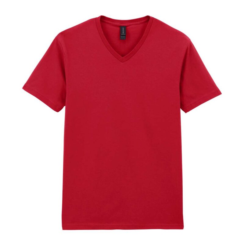 gi64v00-cherry_red-a2 Gildan SOFTSTYLE™ ADULT V-NECK T-SHIRT - Κόκκινο Κεράσι