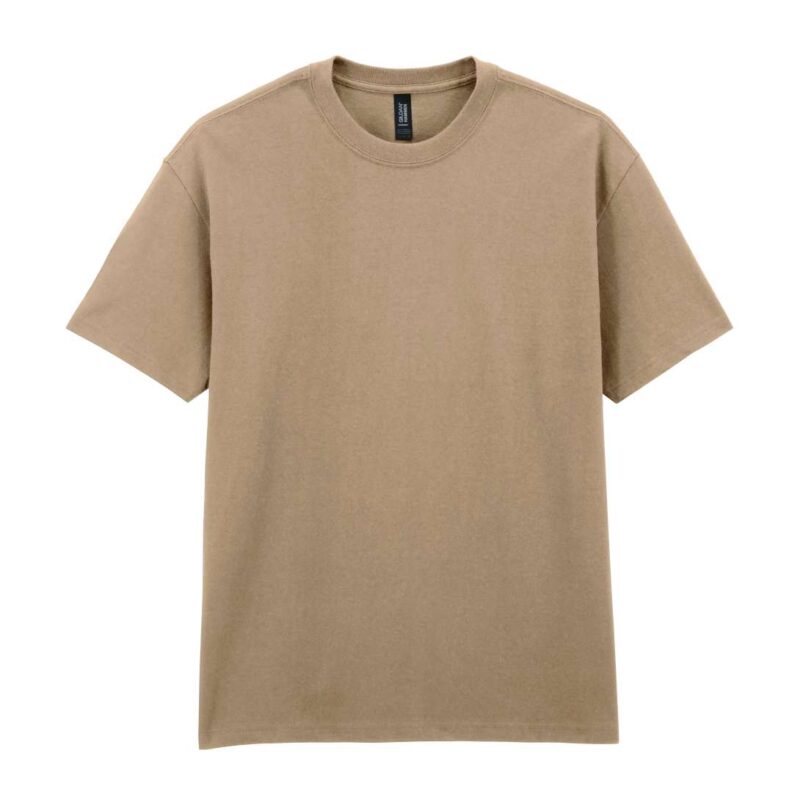 gi75000-tan-a1 Gildan HAMMER MAXWEIGHT ADULT T-SHIRT - Ταμπά