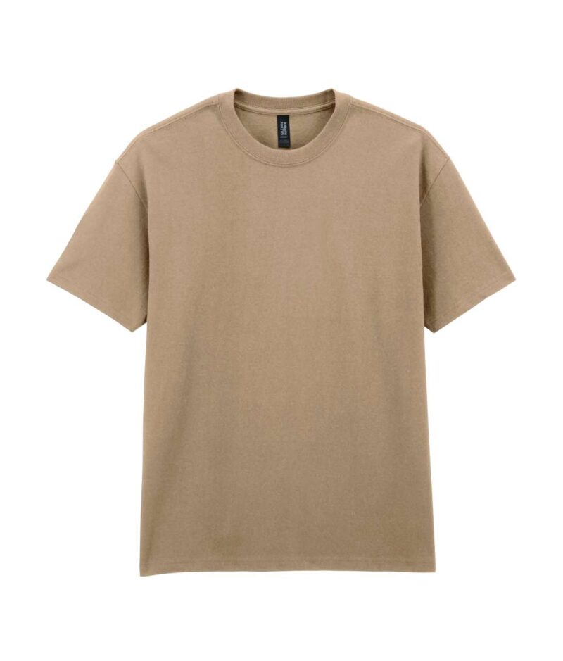 gi75000-tan-a1 Gildan HAMMER MAXWEIGHT ADULT T-SHIRT - Ταμπά