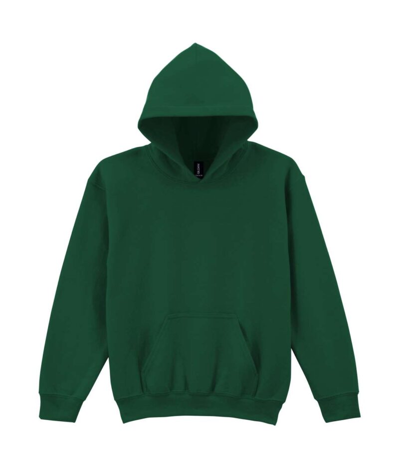 Gildan HEAVY BLEND™ SWEATSHIRT HOODED YOUTH - Fan Dark Green