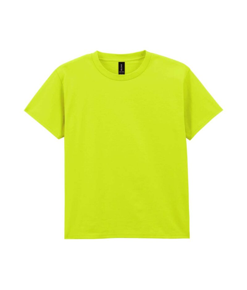 Gildan LIGHT COTTON YOUTH T-SHIRT - Πράσινο Ασφαλείας
