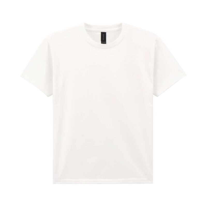gib3000-white-a2 Gildan LIGHT COTTON YOUTH T-SHIRT - Λευκό