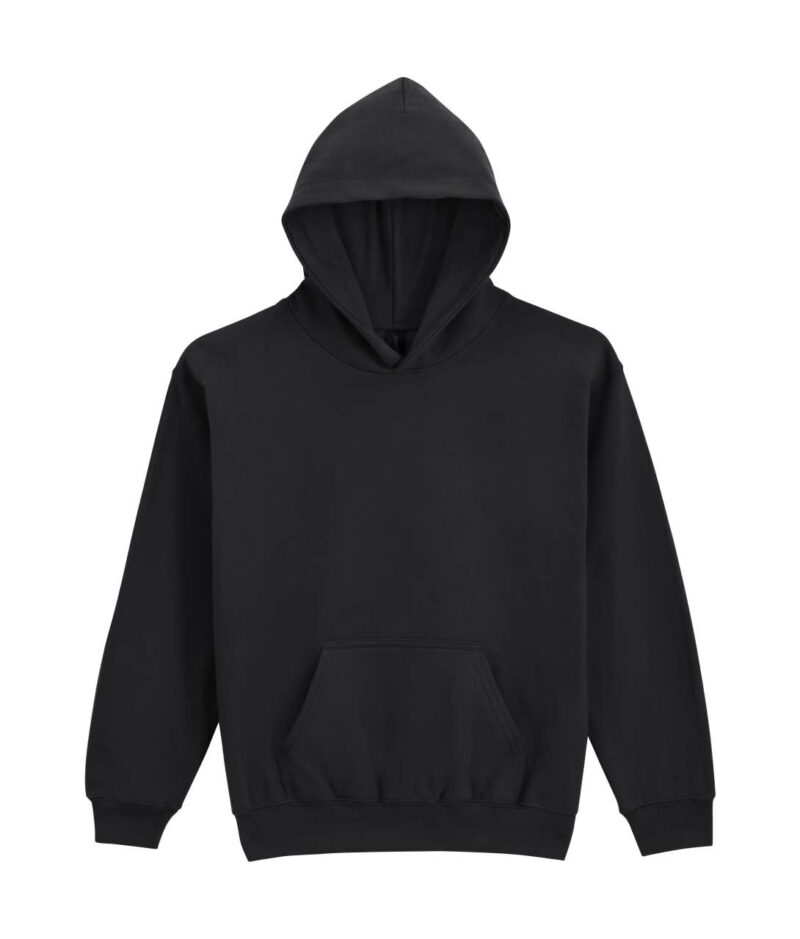 Gildan SOFTSTYLE™ MIDWEIGHT FLEECE YOUTH HOODIE - Μαύρο