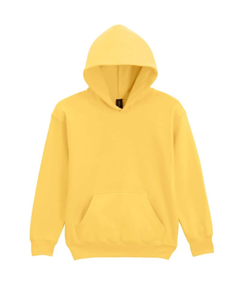 Gildan SOFTSTYLE™ MIDWEIGHT FLEECE YOUTH HOODIE - κίτρινο μαργαρίτας