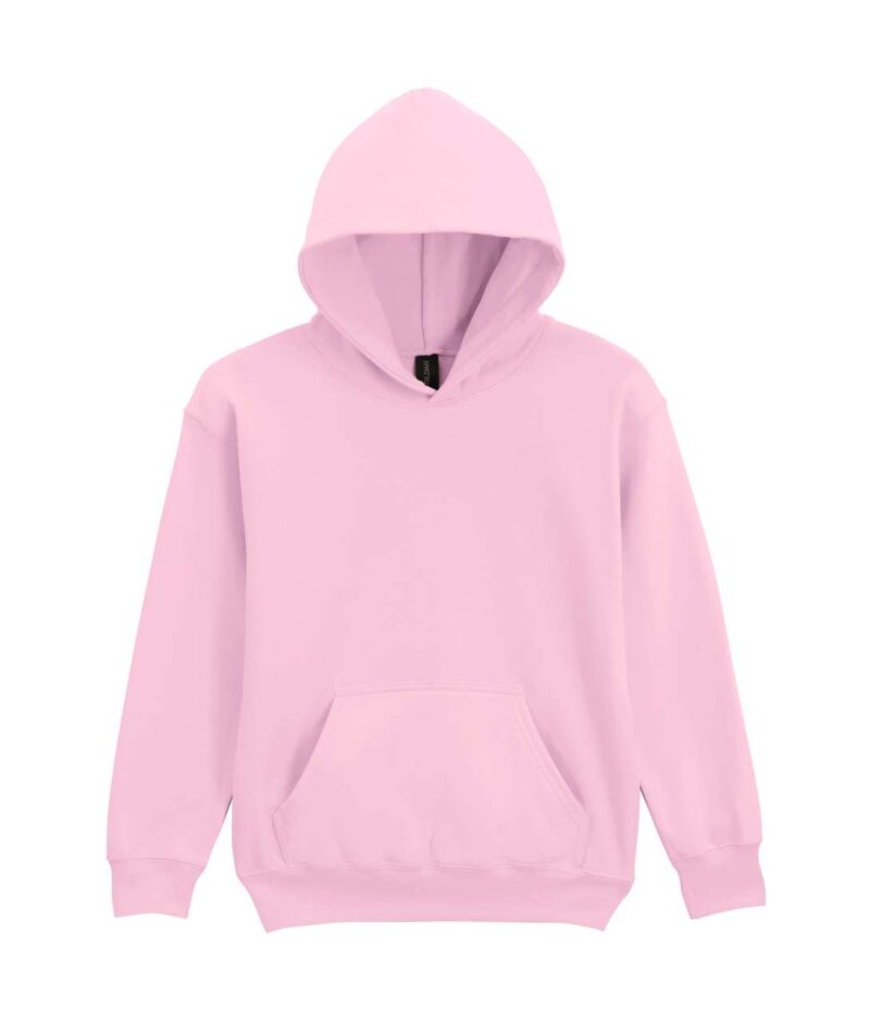 Gildan SOFTSTYLE™ MIDWEIGHT FLEECE YOUTH HOODIE - ανοιχτό ροζ