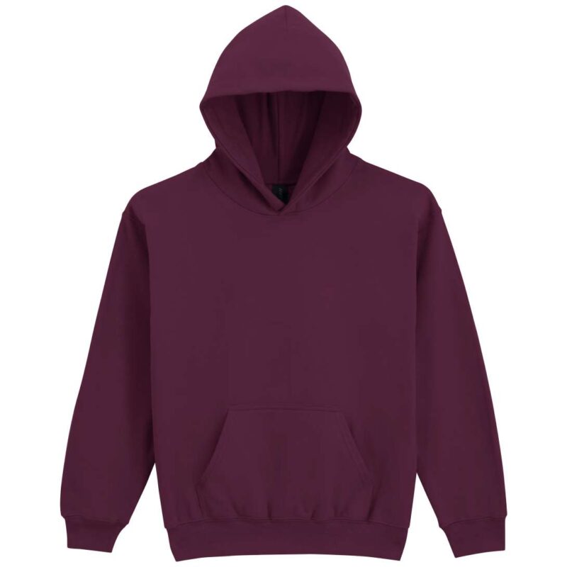 Gildan SOFTSTYLE™ MIDWEIGHT FLEECE YOUTH HOODIE - Βυσσινί