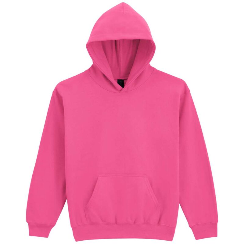 Gildan SOFTSTYLE™ MIDWEIGHT FLEECE YOUTH HOODIE - Pink Lemonade