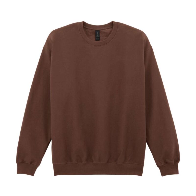 gisf000-cocoa-a2 Gildan SOFTSTYLE™ MIDWEIGHT CREWNECK FLEECE ADULT - Cocoa