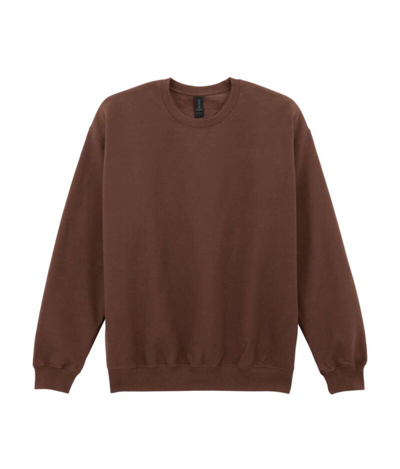 gisf000-cocoa-a2 Gildan SOFTSTYLE™ MIDWEIGHT CREWNECK FLEECE ADULT - Cocoa