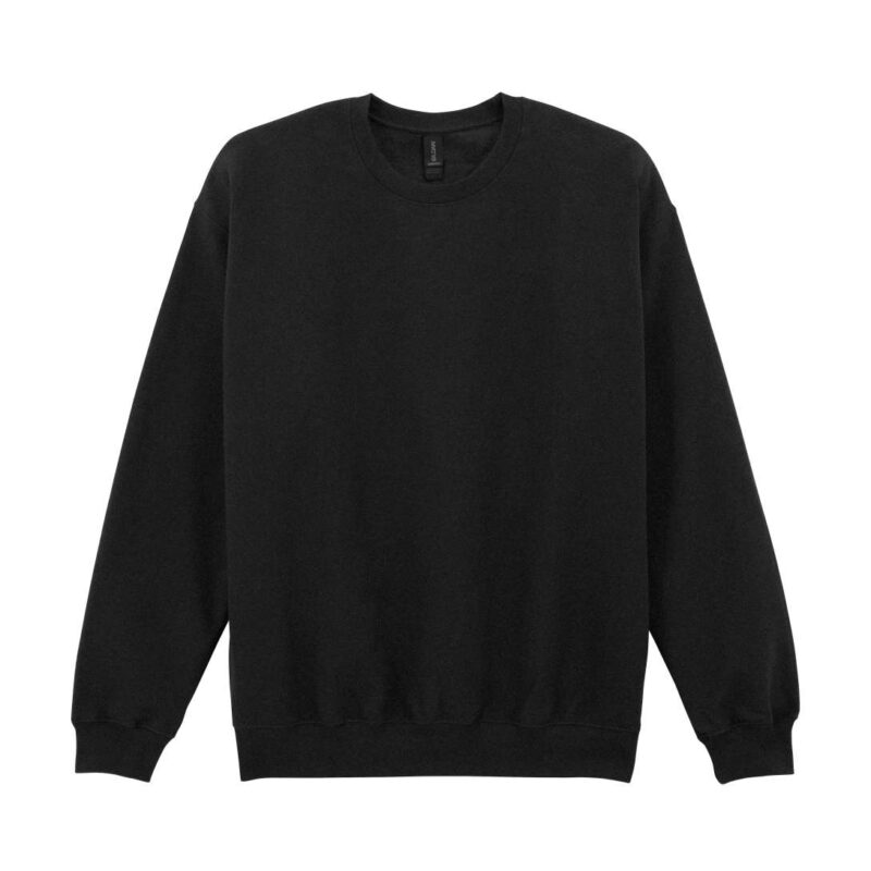 Gildan SOFTSTYLE™ MIDWEIGHT CREWNECK FLEECE ADULT - Heather Black