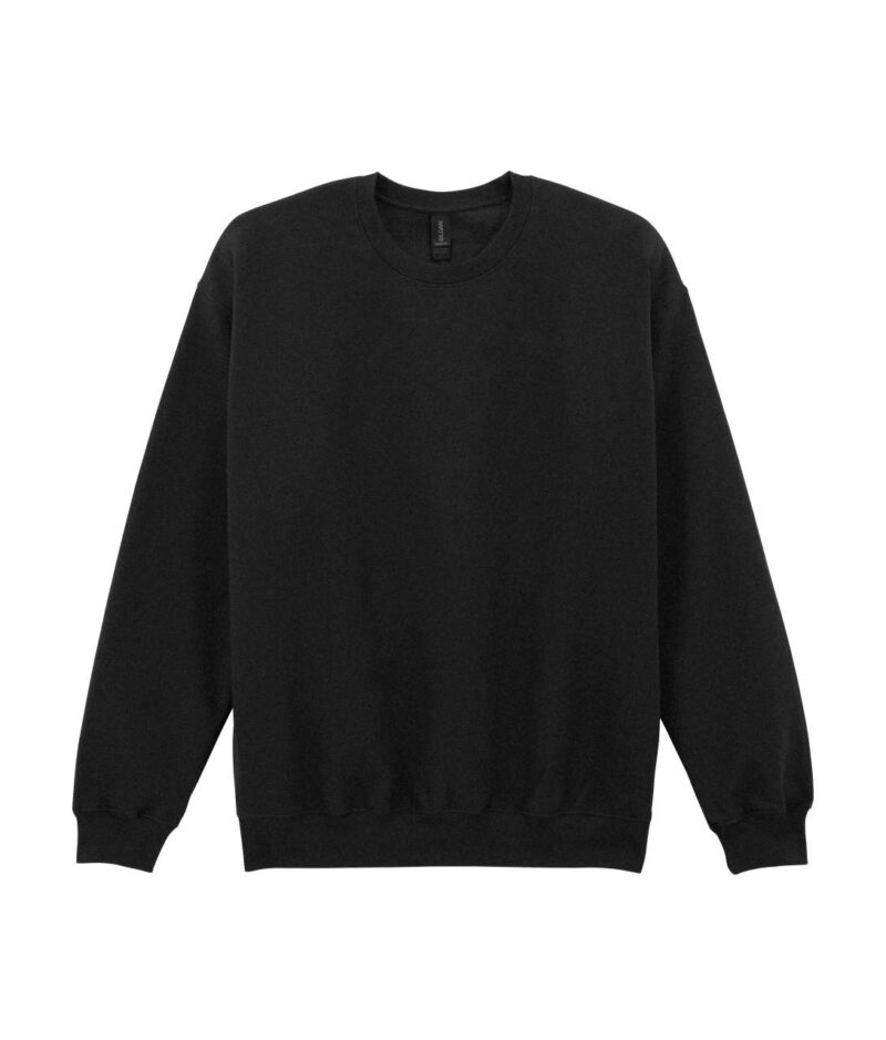 gisf000-heather_black-a1 Gildan SOFTSTYLE™ MIDWEIGHT CREWNECK FLEECE ADULT - Heather Black