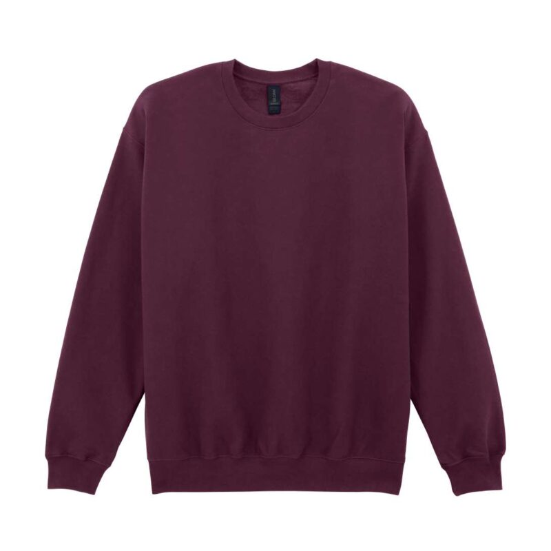 Gildan SOFTSTYLE™ MIDWEIGHT CREWNECK FLEECE ADULT - Βυσσινί