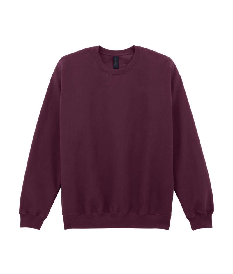 gisf000-maroon-a2 Gildan SOFTSTYLE™ MIDWEIGHT CREWNECK FLEECE ADULT - Βυσσινί