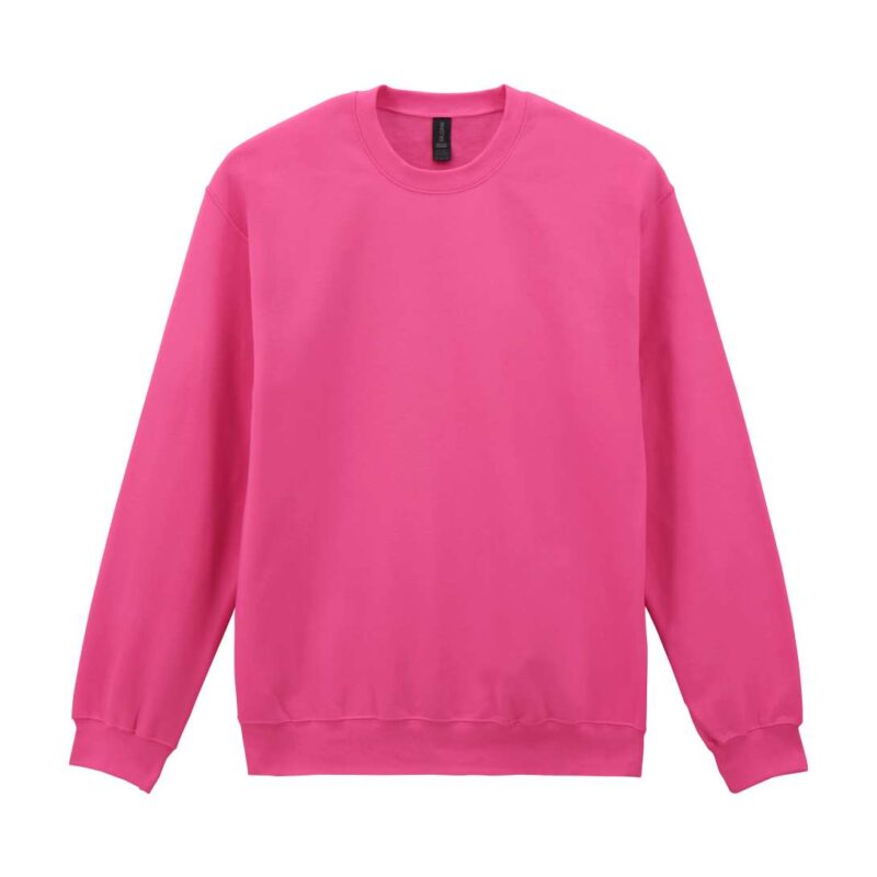 Gildan SOFTSTYLE™ MIDWEIGHT CREWNECK FLEECE ADULT - Pink Lemonade