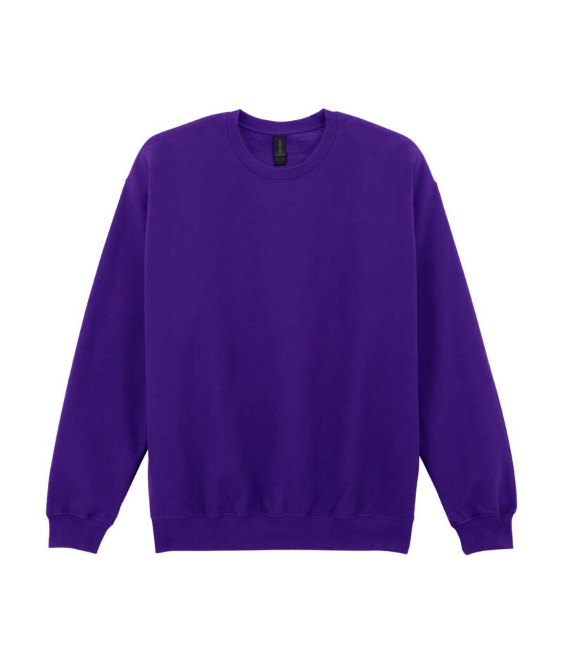 Gildan SOFTSTYLE™ MIDWEIGHT CREWNECK FLEECE ADULT - Μωβ