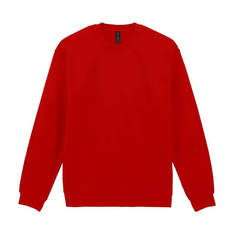 Gildan SOFTSTYLE™ MIDWEIGHT CREWNECK FLEECE ADULT - Κόκκινο